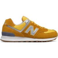 New Balance NBML574HRK Sneakers Man Yellow men\'s Walking Boots in yellow
