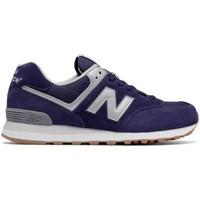 New Balance NBML574HRJ Sneakers Man Blue men\'s Walking Boots in blue