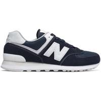 new balance nbml574see sneakers man blue mens shoes trainers in blue
