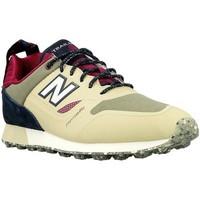 New Balance D 10 men\'s Shoes (Trainers) in BEIGE
