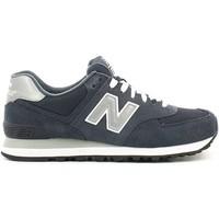 new balance nbm574nn sneakers man blue mens trainers in blue