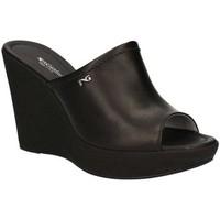 Nero Giardini P717631D Wedge sandals Women Black women\'s Mules / Casual Shoes in black