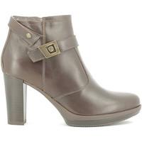 nero giardini a616403d ankle boots women womens mid boots in brown