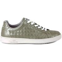 nero giardini paradise womens shoes trainers in silver