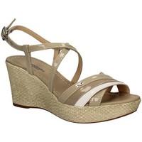 Nero Giardini P717616D Wedge sandals Women Brown women\'s Sandals in brown