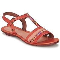 neosens daphni womens sandals in red