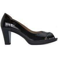 nero giardini combo lak nero womens court shoes in black