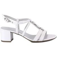 nero giardini sandalo diamond bianco womens sandals in white