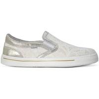 nero giardini barocco womens slip ons shoes in silver