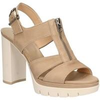 nero giardini p717761d high heeled sandals women brown womens sandals  ...