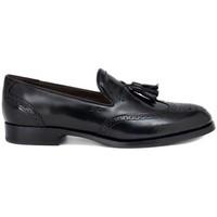 nero giardini abrasivato womens loafers casual shoes in black