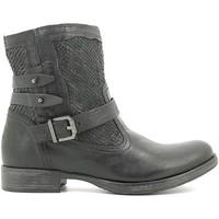 nero giardini a616000d ankle boots women womens mid boots in black