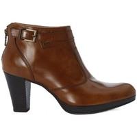 nero giardini manolete womens low ankle boots in brown