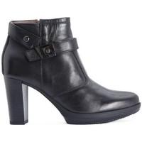 nero giardini caracas nero womens low ankle boots in black