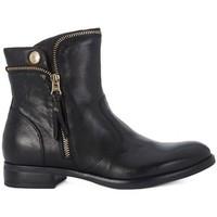 nero giardini sagar stoccolma womens low ankle boots in black
