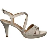 nero giardini p717910de high heeled sandals women silver womens sandal ...