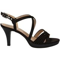 nero giardini p717910de high heeled sandals women black womens sandals ...