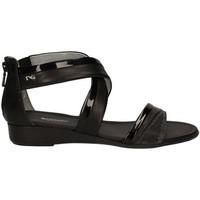 nero giardini p717601d sandals women black womens sandals in black