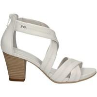 Nero Giardini P717590D High heeled sandals Women Bianco women\'s Sandals in white
