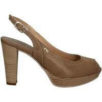 Nero Giardini P717570D High heeled sandals Women Brown women\'s Sandals in brown