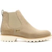 nero giardini p615171d ankle boots women womens mid boots in beige