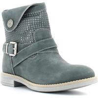 nero giardini p530974f ankle boots kid womens mid boots in blue