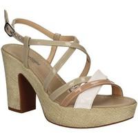 Nero Giardini P717652D High heeled sandals Women Brown women\'s Sandals in brown