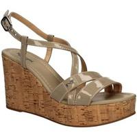 Nero Giardini P717660D Wedge sandals Women Brown women\'s Sandals in brown