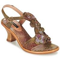 neosens negreda womens sandals in brown