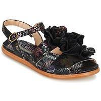 neosens aurora womens sandals in black