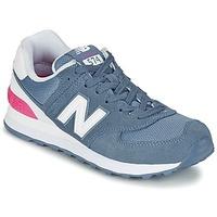 New Balance WL574 women\'s Shoes (Trainers) in blue