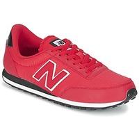 new balance u410 womens shoes trainers in red