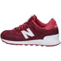 new balance nbwl574 sneakers womens shoes trainers in red