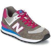New Balance WL574 women\'s Shoes (Trainers) in grey