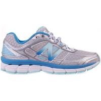 new balance w860sb5 womens running trainers in silver