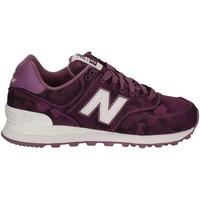 New Balance NBWL574MWA Sneakers Women Violet women\'s Shoes (Trainers) in purple
