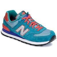 New Balance WL574 women\'s Shoes (Trainers) in blue