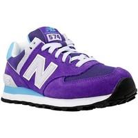 New Balance Classic Traditionnels 574 women\'s Shoes (Trainers) in purple