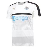 newcastle united training jersey white black black