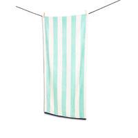 New Velour Wide Striped Beach Towel