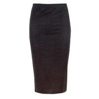 NEW TEXTURED MIDI SKIRT