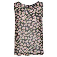 NEON DAISY BUTTON BACK VEST