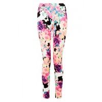 NEON MIX FLORAL PANT