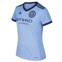 New York City FC Home Shirt 2017-18 - Womens, Blue