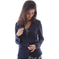 nero giardini p668211d blazer women blue womens jacket in blue