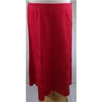 New M&S Red Skirt - Size 12