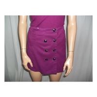 New Look Size 18 Purple Mini Skirt