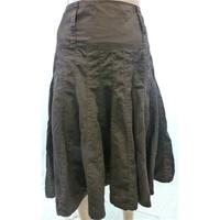 Next Size 12 Chocolate Brown Long Skirt