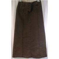 next size 10 brown long skirt next size 10 brown long skirt