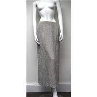 next size 16 grey embroidered skirt next grey long skirt